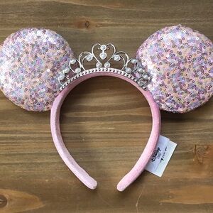 Disney‎ Pink Princess Ears with Tiara